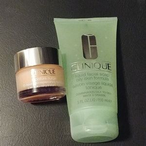 Clinique cleanser/moisturizer